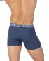 Viscose From Bamboo Mid Waist Boxer Brief - Citadel Blue - [4380]