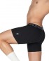 PS Sport Anti-Bac Textile Mid Waist Boxer Brief - Black Blue [4340a1]