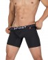 PS Sport Anti-Bac Textile Boxer Brief - Black Orange [4340a1]