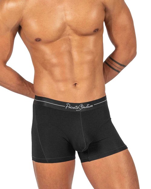 Tencel Boxer Brief - Velvet Black [4381]