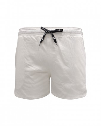 3-pocket Cotton Shorts - Vaporous White [4637]