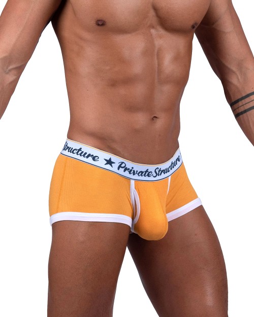 Classic Mid Waist Trunk - Pumpkin Orange [4530]